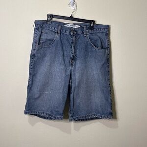 Vintage 90’s Gap Men's Blue Denim Shorts Jorts
